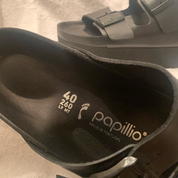Papillio by Birkenstock “Arizona Flex” Platform Sz. Ladies 9/Men 7 - Picture 6 of 8